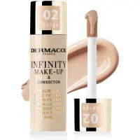 Dermacol Infinity Make-up & Corrector Voidemainen meikkivoide 20 g 02 Beige