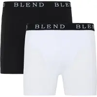 Blend Bokserishortsit 'Ned' musta / valkoinen