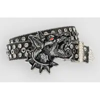 Broken Promises Big Bark Rhinestone Vyö black Koko 30