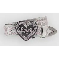Vitriol Metal Lace Vyö silver Koko M