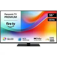 Panasonic TV-55W85BEZC 55" 4K QLED Fire TV, 120 Hz, HDR10+, Dolby Vision