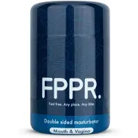 FPPR . - kaksipäinen masturbaattori - vagina & suu - läpinäkyvä