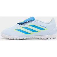 Adidas Predator Club Fold-over Tongue Tf Ice Cold Precision - Crystal Sky/ray Blue/keltainen - Turf (Tf), koko 46