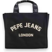 Pepe Jeans for woman. PL0300175 Trisha bag black (OSFA), Casual, Cotton