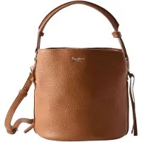 Pepe Jeans for woman. PL0300110 Tyler Script brown bag (OSFA), Casual, Polyurethane