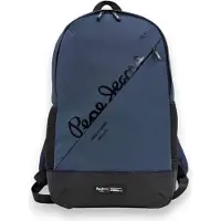 Pepe Jeans for man. PM0300030 Backpack Kurt Base blue (OSFA), Casual, Polyester