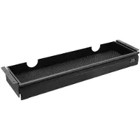 Hobby Hall Pöydänalainen laatikko, 84x24x10.7 cm, musta, teräksinen säilytys