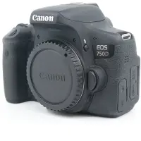 Canon EOS 750D naked - 24,2 megapikselin digitaalinen järjestelmäkamera - Wi-Fi / NFC - musta