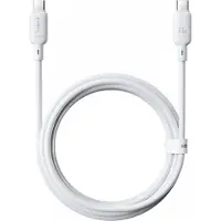 Baseus Silky Series Pikalataava Kaapeli Type-C - Type-C 100W - 2m - Valkoinen