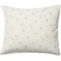 Garbo&Friends Seersucker Pillowcase, 50X60 Cm, La Fraise - Cream - 50X60 x 50