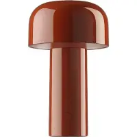 Flos Bellhop kannettava pöytävalaisin Brick red, IP54 (sisä/ulkokäyttö)
