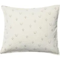 Garbo&Friends La Fraise Seersucker Pillowcase 65x65 Cm - Tyynyliinat Luomupuuvilla Beige - GF130270-000-1793GL