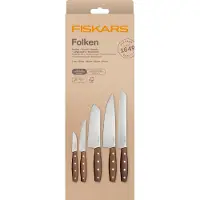 Fiskars Folken veitsisetti 5 osaa, puuta