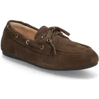Bianco Biamarlene Boat Shoe Suede - Brown - 37