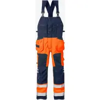 Fristads High vis avosuoja lk 2 1014 PLU, huomio-oranssi/laivastonsininen, C66