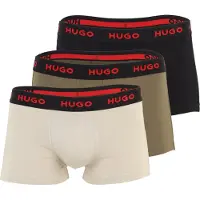 HUGO 50532611 Trunk Red Boxerit 3 Yksiköt