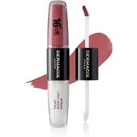 Dermacol 16H Lip Colour Longlasting Lipstick Nestemäinen huulipuna 8 g No.12