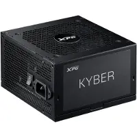 XPG KYBER 750W, 750 W, 100 - 240 V, 47 - 63 Hz, 10 A, Ylivirta, Yliteho, Ylijännite, Ylikuumeneminen, Oikosulku, Surge & inrush protection (SIP),..., (15260249)