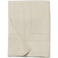 Garbo&Friends Linen Hemstitched Linen Bedspread 280X280Cm - Beige - 180X280CM