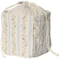 Garbo&Friends Strawberry Garland Storage Basket Small - Cream - 20X23