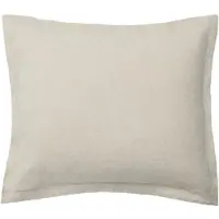 Garbo&Friends Hemstitched Linen Pillowcase, 50X70 Cm, Linen - Cream - 50X70CM