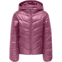 Kids Only Kogkajsa Light Quilt Hood Jkt Otw Noos - Pink - 140