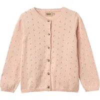 Wheat Knit Cardigan Maia - Pink - 140