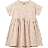Wheat Jersey Dress S/S Emilie - Pink - 98