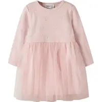Name It Mini Nmfkatty Ls Dress - Pink - 104