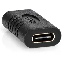 Nedis CCGP64900BK USB 3.2 Gen2 USB-C Naaras-USB-C Naaras USB-Sovitin