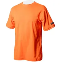 Priha 4377 tekninen puuvilla oranssi t-paita