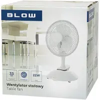 BLOW Desk fan 6 "/ 15cm 2in1 Clips 25W