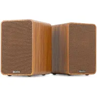 Audizio KS10 aktiivinen kirjahyllykaiutinsetti 120W BT puu