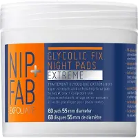 Nip + Fab Exfoliate Glycolic Fix Night Pads Extreme 60 Pcs