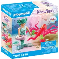 Playmobil Havfrue Med Farveskiftende Blæksprutte - Multi/patterned - ONE SIZE