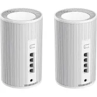 Cudy WiFi 7 Mesh Järjestelmä M11000 2-pack, Tri-Band, 2.5 Gigabit, BE11000