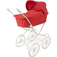 Ginza.se Nukenvaunut BabyTrold Classic, punainen