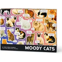 Sonstige Verlage Moody Cats 1000 Piece Puzzle
