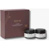 Evolve Organic Beauty Radiance Duo Gift Box Gold Lahjapakkaus