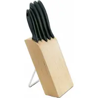 Fiskars Knivblock med 5 knivar Essenti