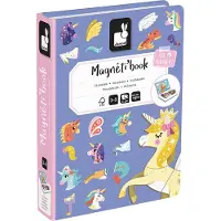 Janod Magneti'Book Yksisarvinen Magneettisetti 44 Kpl