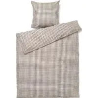 Juna - Organic Bed linen - Crisp - 140 x 200 cm - Grey