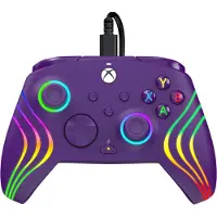PDP Gaming Afterglow Wave Langallinen Ohjain PC Series ja One - Purple