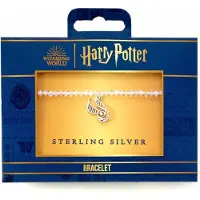 Ginza.se Carat Shop - Semi Precious Stone Bracelet with Sterling Silver Golden Snitch Charm (HPCR0584)