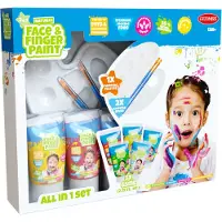 Natural Face & Fingerpaint All-in-one setti