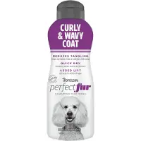 Tropiclean Perfect Fur Curly & Wavy Coat Shampoo - shampoo paksuille, kiharille koirankarvoille