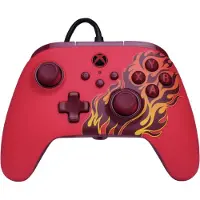 PowerA Advantage langallinen peliohjain, Red Blaze