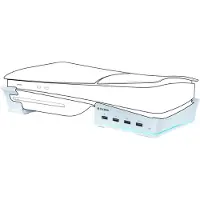Nacon PlayStation 5 "slim" teline.