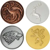 Fanattik Rajoitettu Painos Game Of Thrones Talojen Kolikkosarja