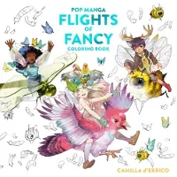Ginza.se Pop Manga Flights of Fancy Coloring Book